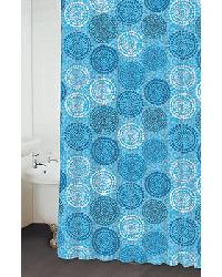 Malta Shower Curtain Blue