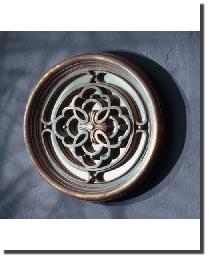 Small Round Grille with Mirror