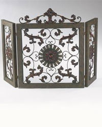 Fireplace Screens - Fireplace Accessories - Tiffany Fireplace Screens
