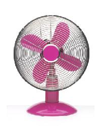 10-inch Metal Fan - Fuschia