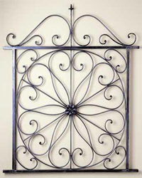 Contemporary art and metal art for home decorating.