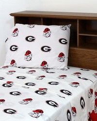 GEOSSW Georgia White Sheet Set