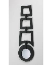 Vertical Ebony Mirror