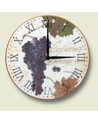 Vintner's Journal Wooden Wall Clock