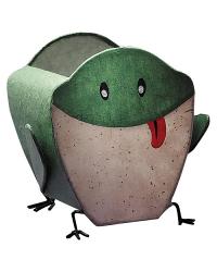 Ferris the Frog Green