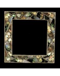 Green Mosaic Mother of Pearl Frame