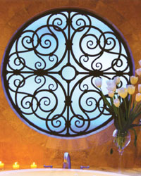 Window Grilles - Removeable Window Grilles - Window Treatments - Traceries - Ornamental Grilles - Wall Grilles