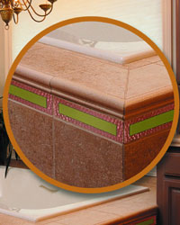 tile,accent tile,accents tiles,metal accent tile