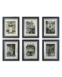 Paris Scene (set of 6)