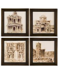 City Scenes (set of 4)