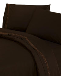 350TC Embroidered Barbwire Bed Sheet Set