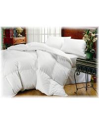 Tahoe Comforter - White Goose Down White