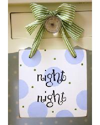 Night Night Hanging Sign