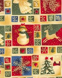 Christmas Fabric - Holiday Fabric - Mardi Gras Fabric - Shamrock Fabric