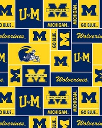 Michigan Wolverines Fleece College Fleece