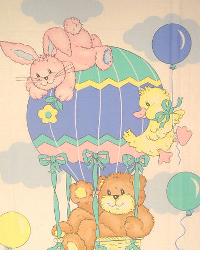 Balloon Ride Baby Panel In-Stock 2008