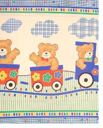 Bear Train Baby Panel In-Stock 2008