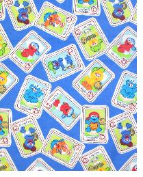 Baby Sesame Baseball Blue Flannel Blue In-Stock 2008