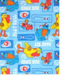 Playball Baseball Flannel Blue In-Stock 2008