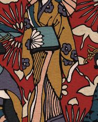 Sukiyaki Stroll Red Alexander Henry