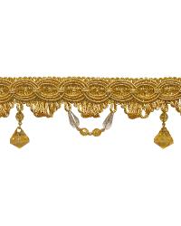 3 in Bead Tassel Fringe Light Gold