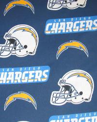 San Diego Chargers Cotton Instock Fabrics