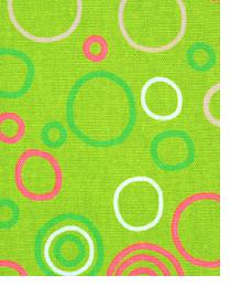 Circles Chartreuse Maggie Premier Prints - New 2009