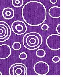 Circles Purple Premier Prints - New 2009