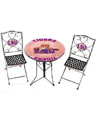 Louisiana State Tigers Bistro Set