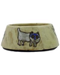 MEDIUM Cat Dish - Brown
