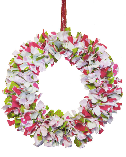 Fabric Wreath