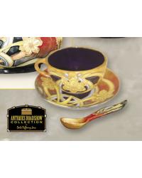 Porcelain Cup/Saucer/Spoon