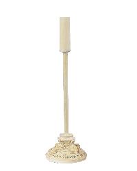 Base- SM - Leaf Scroll Ivory