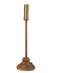 Base -SM - Leaf Scroll Antique Gold