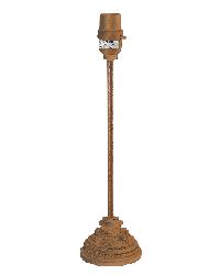 Base - MED - Leaf Scroll Antique Gold