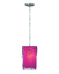 Shaggie Pendant Light - Red