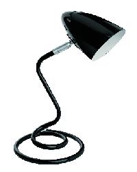Swirl Desk Lamp - Black
