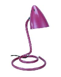 Swirl Desk Lamp - Fushia