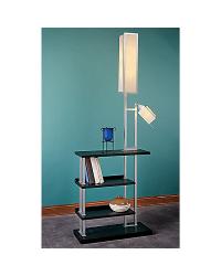 Ravenswood Floor Lamp Dark Wood