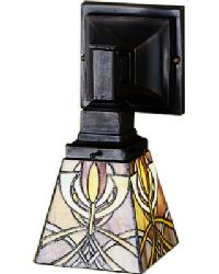5 Inch Wide Glasgow Bungalow 1 Light Wall Sconce