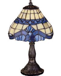 11.5 Inch High Baroque Mini Lamp