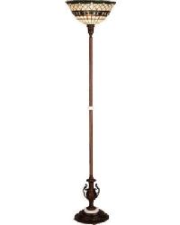 71 Inch High Tiffany Roman Torchiere