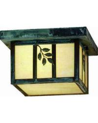 Single Branch Leaf Flush Mount