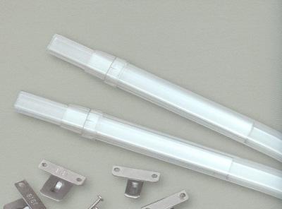 Crystal Clear Sash Rods
