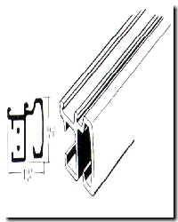 Wall or Ceiling Mount Cord Traverse Track Aluminum