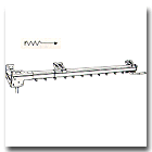 Super Heavy-Duty One-Way Left Traverse Rod