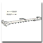 Convertible One-Way Traverse Rod