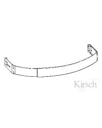 Continental Curved Rod White