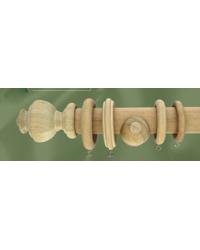 1 3/8in Tudor Finial - Unfinished Unfinished