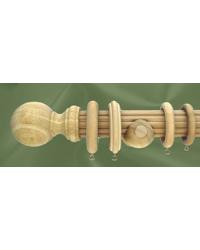 1 3/8 in BALL FINIAL UNFINISHED Unfinished